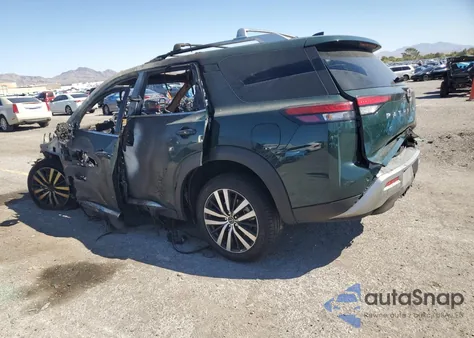 2023 Nissan Pathfinder Platinum из США, поврежденный, VIN 5N1DR3DJ2PC223091